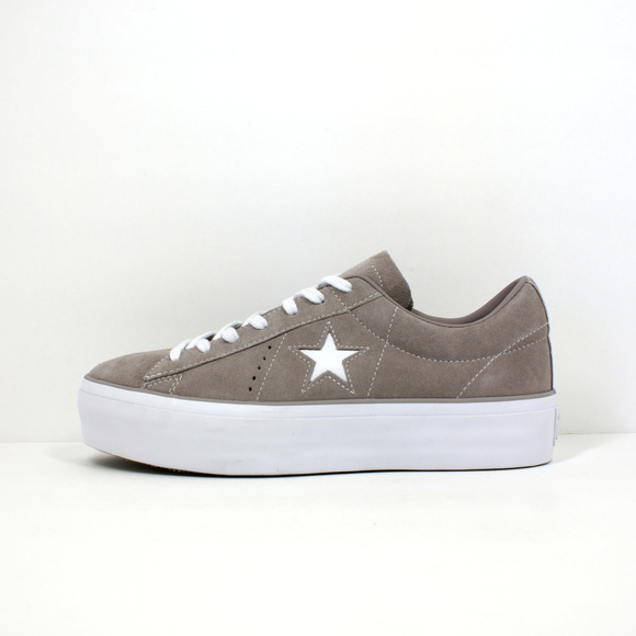 Converse Shoes - Converse One Star PLATFORM Low Top Sneakers Grey